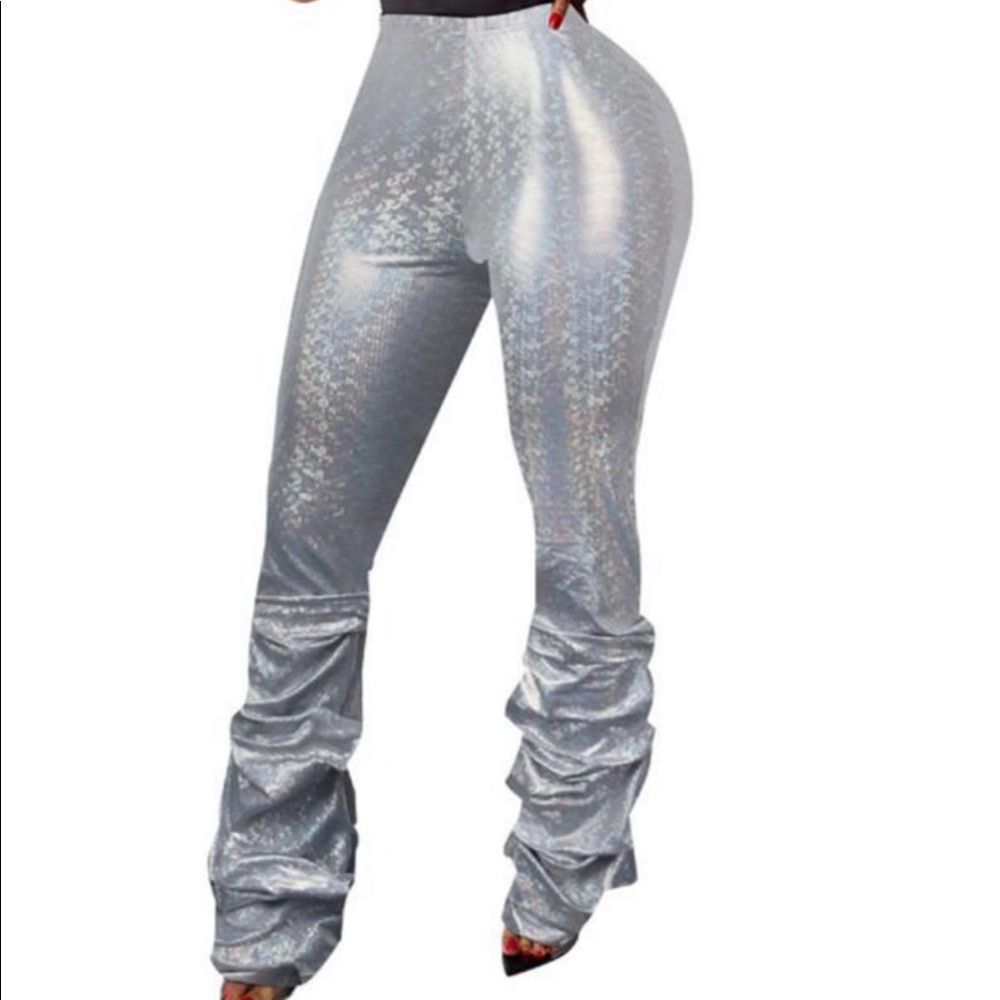 Bling Ruffle Pants